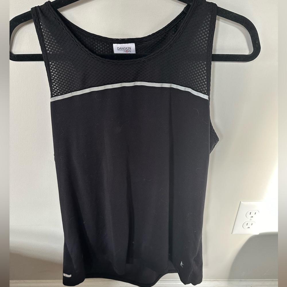 Black tank with cutout back